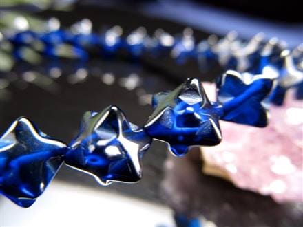 ◇マカバスター【星形八面体】デザイン◇発色美しいリトアニアアンバー  