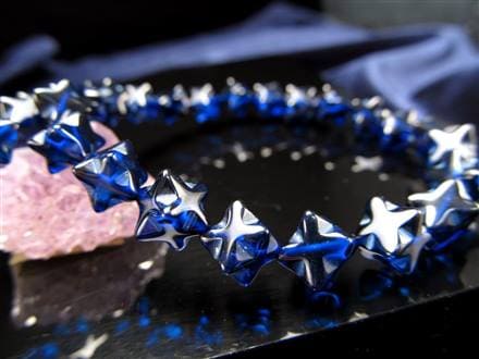 ◇マカバスター【星形八面体】デザイン◇発色美しいリトアニアアンバー  