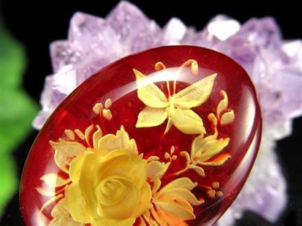 ☆薔薇＆蝶デザイン【タイプC】☆職人が創り出す芸術作品☆極上