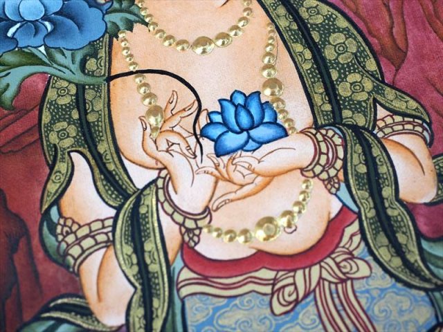 ◇貴重な本物・曼荼羅（マンダラ）◇手書きの精密画◇1点物