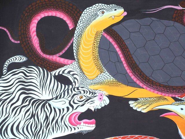 ◇世界に1点だけ！マンダラ絵画◇現地より直送！僧侶・タンカ