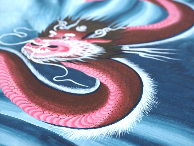 チベットタンカ龍