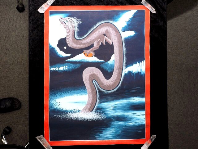 チベットタンカ龍
