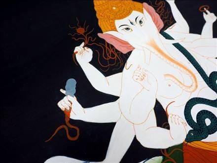 ◇世界に1点だけ！マンダラ絵画◇現地より直送！僧侶・タンカ