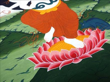 ◇世界に1点だけ！マンダラ絵画◇現地より直送！僧侶・タンカ