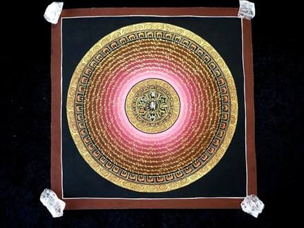 チベットタンカ 曼荼羅マンダラ仏画 絹本 肉筆 仏教美術 中国古玩WWWT133 チベットタンカ 曼荼羅 仏画 | 骨董品買取・和楽器買取 五宝堂