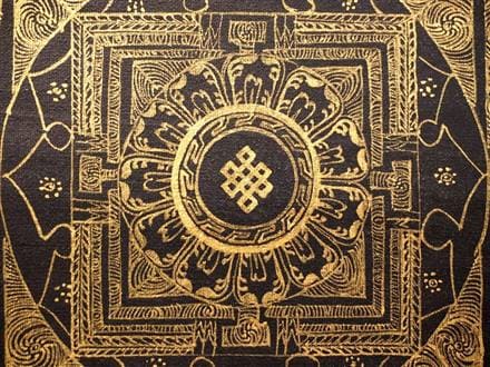 ◇現地より直送！僧侶・タンカ絵師による肉筆◇貴重な本物