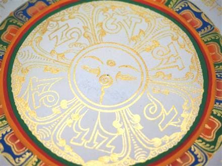 ◇現地より直送！僧侶・タンカ絵師による肉筆◇貴重な本物・曼荼羅