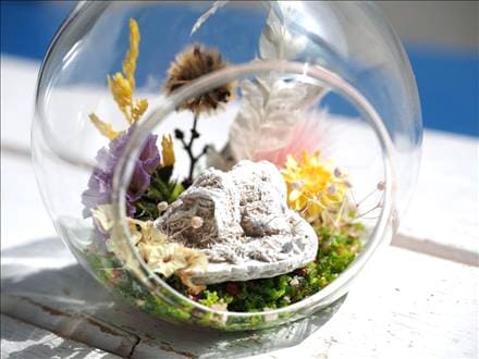 ◇幻想的な小さな世界が広がる！天然石ジオラマ◇インテリアや贈り物