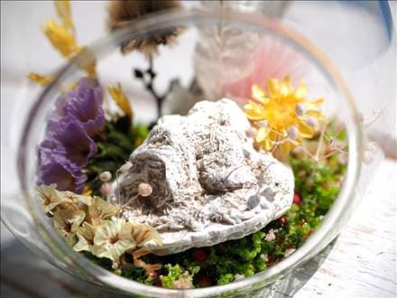 ◇幻想的な小さな世界が広がる！天然石ジオラマ◇インテリアや贈り物