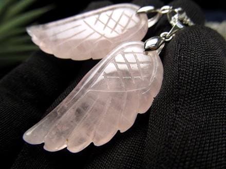 クォーツ ルース 天使の翼 ◇天使の翼（羽）モチーフ◇『自由』『飛躍』『神のご加護