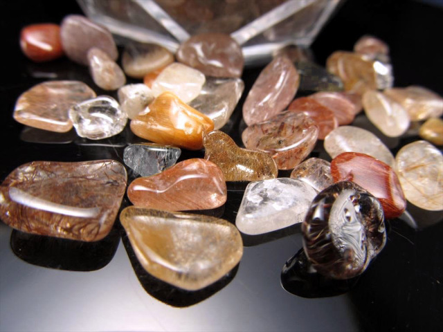 ★数量限定★超人気♢褐色針水晶【ブロンズMIXルチルクォーツさざれ400g】❤️ ☆数量限定☆超人気♢褐色針水晶【ブロンズMIXルチルクォーツさざれ