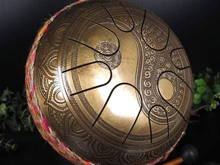 ◇ヒーリング効果！癒しと浄化の音色♪◇スチールパーカッションドラム