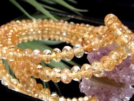 ★インペリアルトパーズ  ミラーボールカット 5.8ミリ珠 ブレス②(SA+) ☆インペリアルトパーズ ミラーボールカット 5.8ミリ珠 ブレス②(SA+)