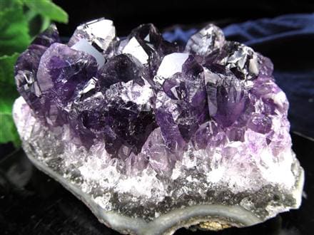 アメジスト結晶 クラスター 約15cm ◇オススメグレード◇パワーストーンの王道！アメジストクラスター