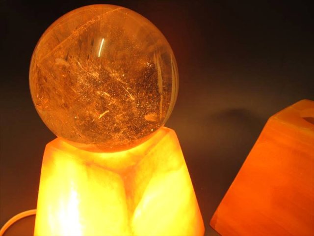 ☆限定15台！☆極上オレンジカルサイト製☆インテリア照明・丸玉照明に