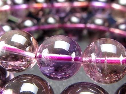 【レア】綺麗なバイカラー アメトリンブレス アメトリンブレスレット