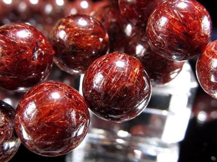 ◇情熱的レッドカラー◇たっぷり太針＆繊細針MIX◇健康長寿の