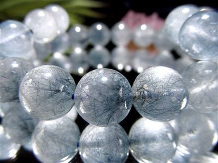 無染色 天然 藍色 ブルールチル ブレスレット針みちみち濃紺 6.8㎜ 無染色 天然 藍色 ブルールチル ブレスレット針みちみち濃紺 6.8