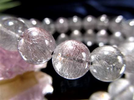 ◇流通量僅か◇花火のように煌めくニードル状ヘマタイト◇幸運や