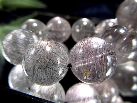 ◇流通量僅か◇花火のように煌めくニードル状ヘマタイト◇幸運や