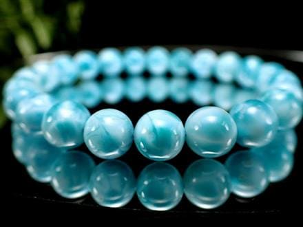 ◇選び抜かれた最高級ラリマー◇美しさ際立つ模様◇カリブの青い奇跡  