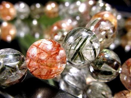 ◇スタッフオススメ！◇針が際立つ多彩な表情！4色MIXルチル◇透明感