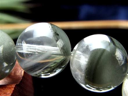 クリア度AAAAA大玉グリーンガーデン入りブレス クリア度AAAAA大玉グリーンガーデン入りブレス