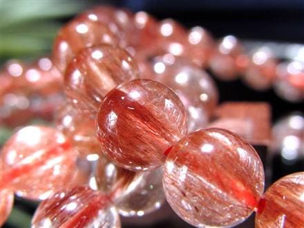 ◇限定5本◇透明感の中に浮かぶ繊細な赤針◇健康長寿のヒーリング