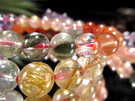 ◇人気の天然石をミックス！◇人生すべての願望を叶えるといわれる福禄  