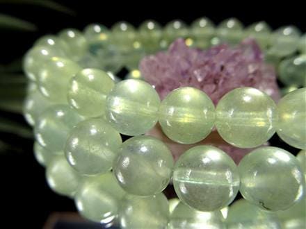 プレナイト ぶどう石 天然石ブレスレット 楽天市場】プレナイト ブレスレット 10mm ブドウ石 Prehnite