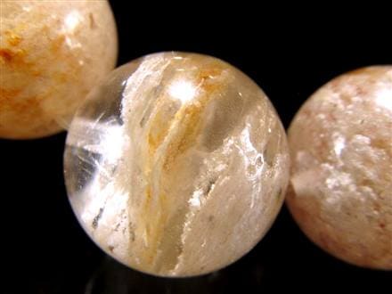 ◇希少な大珠◇オレンジ×ホワイトミックスも！◇重なる層が育む守護と  