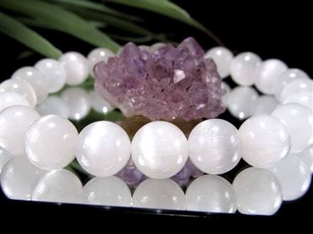 ◇5Aランクの厳選品◇輝き放つキャッツアイ効果◇針の向きが揃った純白