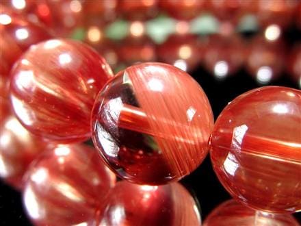 チベット産　5Aランク高品質レッド アンデシン ブレスレット 楽天市場】○5A【レッドアンデシン ブレスレット】5.5mm-6mm×35珠 全珠