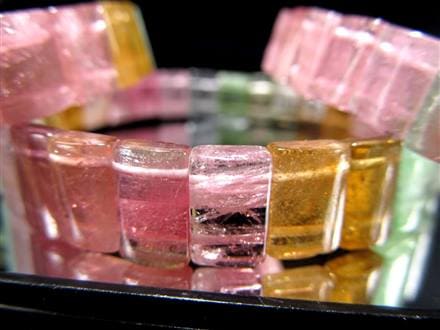 トルマリン原石マルチカラー大結晶レインボーカラー