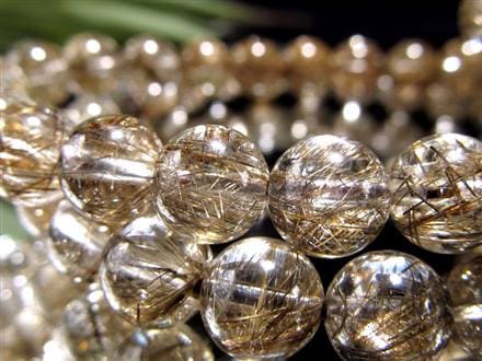 魅惑の一品】◇絶対的な存在感！ギラギラ銀針×透き通る水晶◇ビジネス  