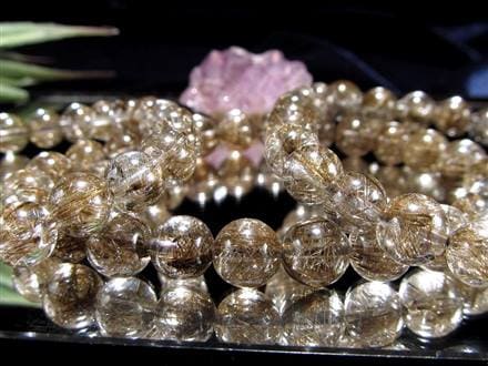 魅惑の一品】◇絶対的な存在感！ギラギラ銀針×透き通る水晶◇ビジネス  