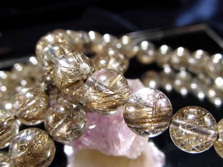 魅惑の一品】◇絶対的な存在感！ギラギラ銀針×透き通る水晶◇ビジネス  