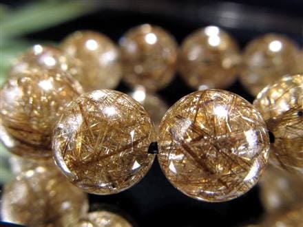 夢園 シルバールチルクォーツ13.09mm 永続的な安定金運の必需品