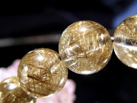 魅惑の逸品】-厳選1点物-◇絶対的な存在感！ギラギラ銀針×透き通る水晶 
