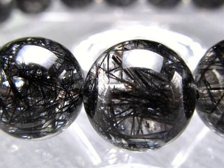 ◇漆黒の針に現れる奇跡の虹！◇抜群の透明感×濃密ブラック針◇幻想的
