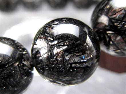 ◇漆黒の針に現れる奇跡の虹！◇抜群の透明感×濃密ブラック針◇幻想的