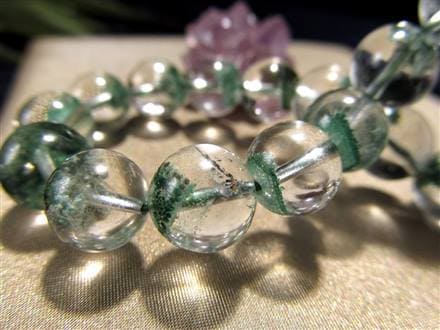 宝石鑑別書付き！天然グリーンファントムクォーツ