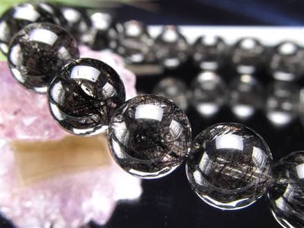 ◇極上の存在感！◇超透明水晶×黒針くっきり鮮明◇たっぷり繊細針＆太