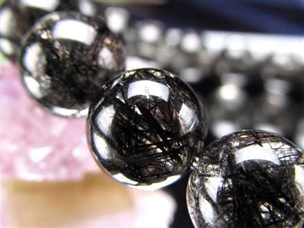 ◇極上の存在感！◇超透明水晶×黒針くっきり鮮明◇たっぷり繊細針＆太