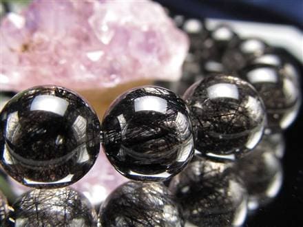 ◇極上の存在感！◇超透明水晶×黒針くっきり鮮明◇たっぷり繊細針＆太