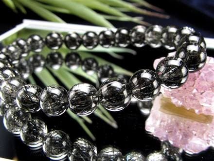 ◇極上の存在感！◇超透明水晶×黒針くっきり鮮明◇たっぷり繊細針＆太