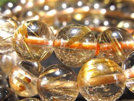 ☆金運を呼び込む！黄金の輝き☆細針＆タイチン針☆落ち着きある上品な