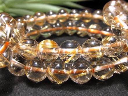 ☆金運を呼び込む！黄金の輝き☆細針＆タイチン針☆落ち着きある上品な