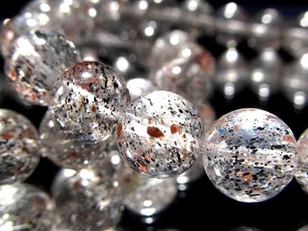 ◇見逃せない希少品！◇黒点と輝く褐色結晶◇1月の誕生石◇グラム130円